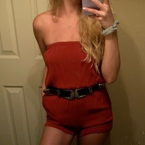Strapless F21 Romper
